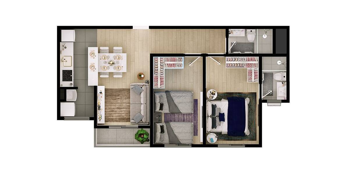 #2315 - Apartamento para Venda em Vinhedo - SP